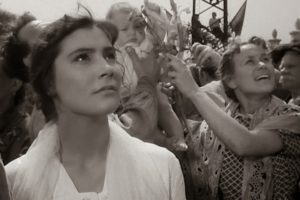 Tatiana Samojłowa w filmie Lecą żurawie