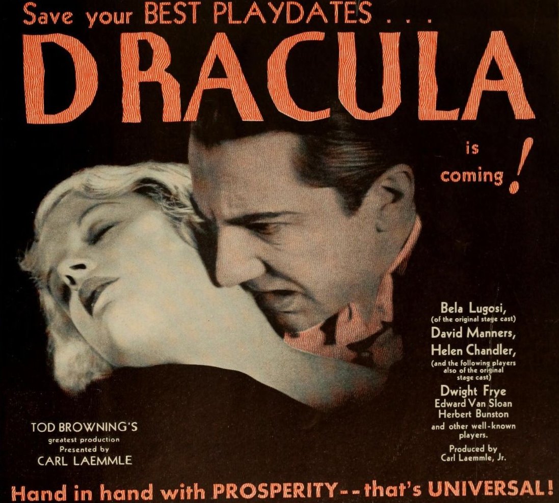 Filmy o wampirach - Dracula Toda Browninga