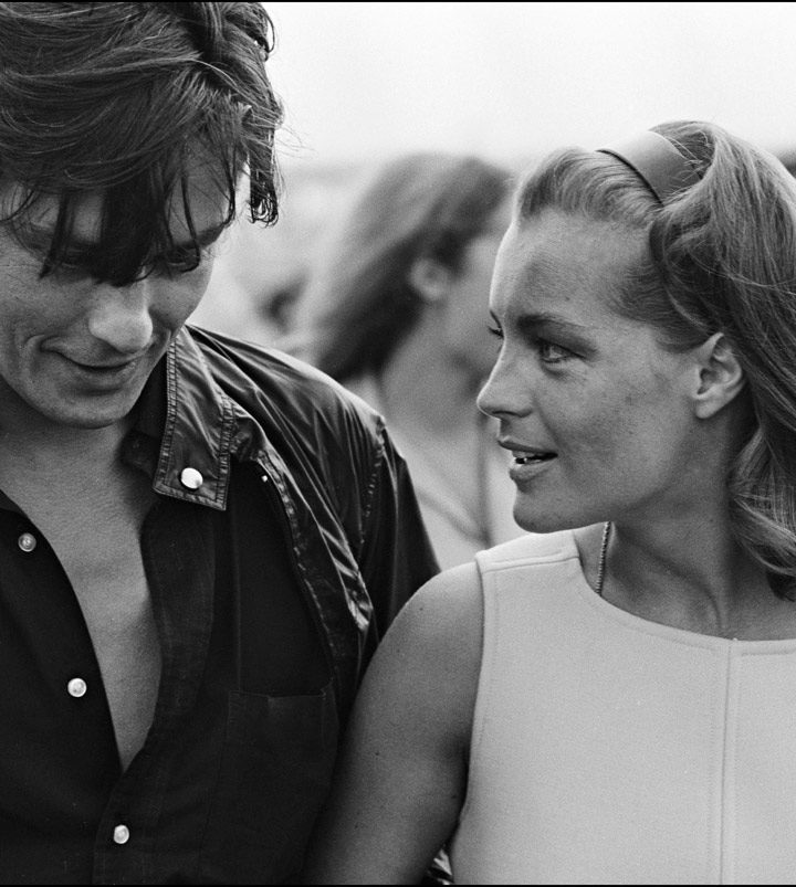 Romy Schneider Alain - życie gwiazd