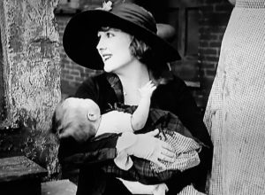 Aktorka Chaplina - Edna Purviance w filmie Brzdąc