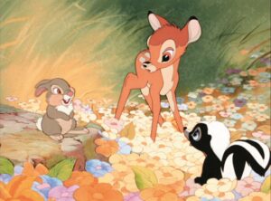 filmy animowane wielkanocne - Bambi