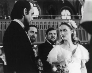 Meryl Streep i John Cazale w filmie Łowca jeleni