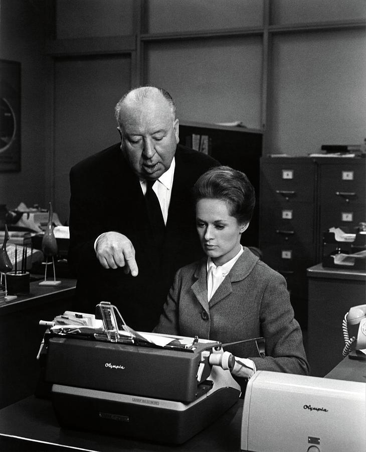 Alfred Hitchcock i Tippi Hedren