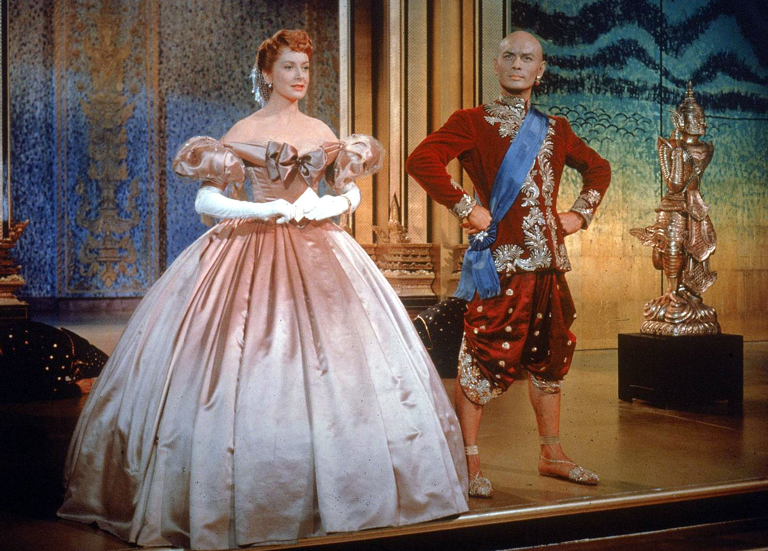 Yul Brynner filmy - Król i ja 1956