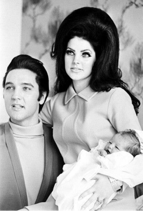Elvis Presley z córka