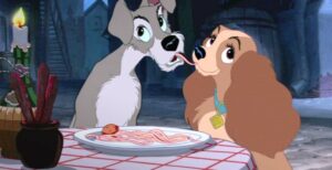Animated films for children - Lady and the Tramp