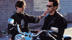 The most famous motorcycle movies - Terminator 2