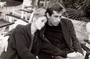 Catherine Deneuve and Roger Vadim