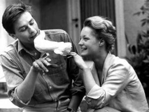 Alain Delon wives and women